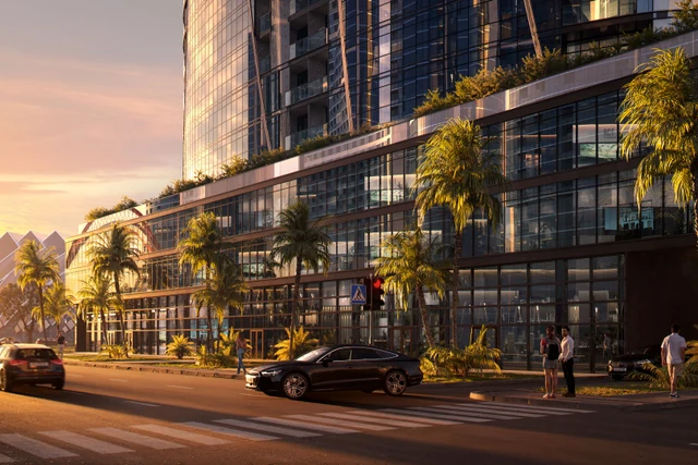 Metropol Batumi, Batumi: architectural visualization