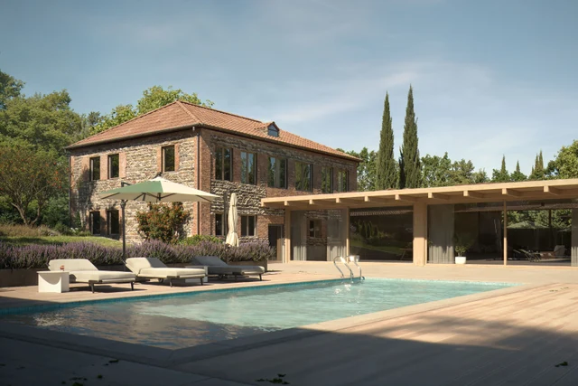 Private Residence in Lamiskana, Lamiskana: architectural visualization