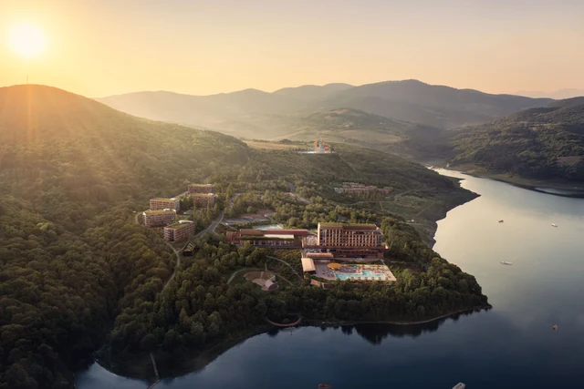 Sioni Le Meridien, Sioni Lake: architectural visualization