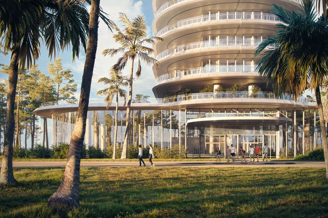 VR Shekvetili, Shekvetili: architectural visualization