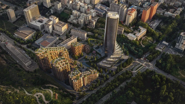 Zaha Hadid Tower, stills, frame 01