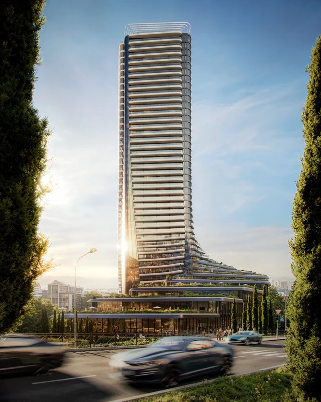Zaha Hadid Tower, stills, frame 02